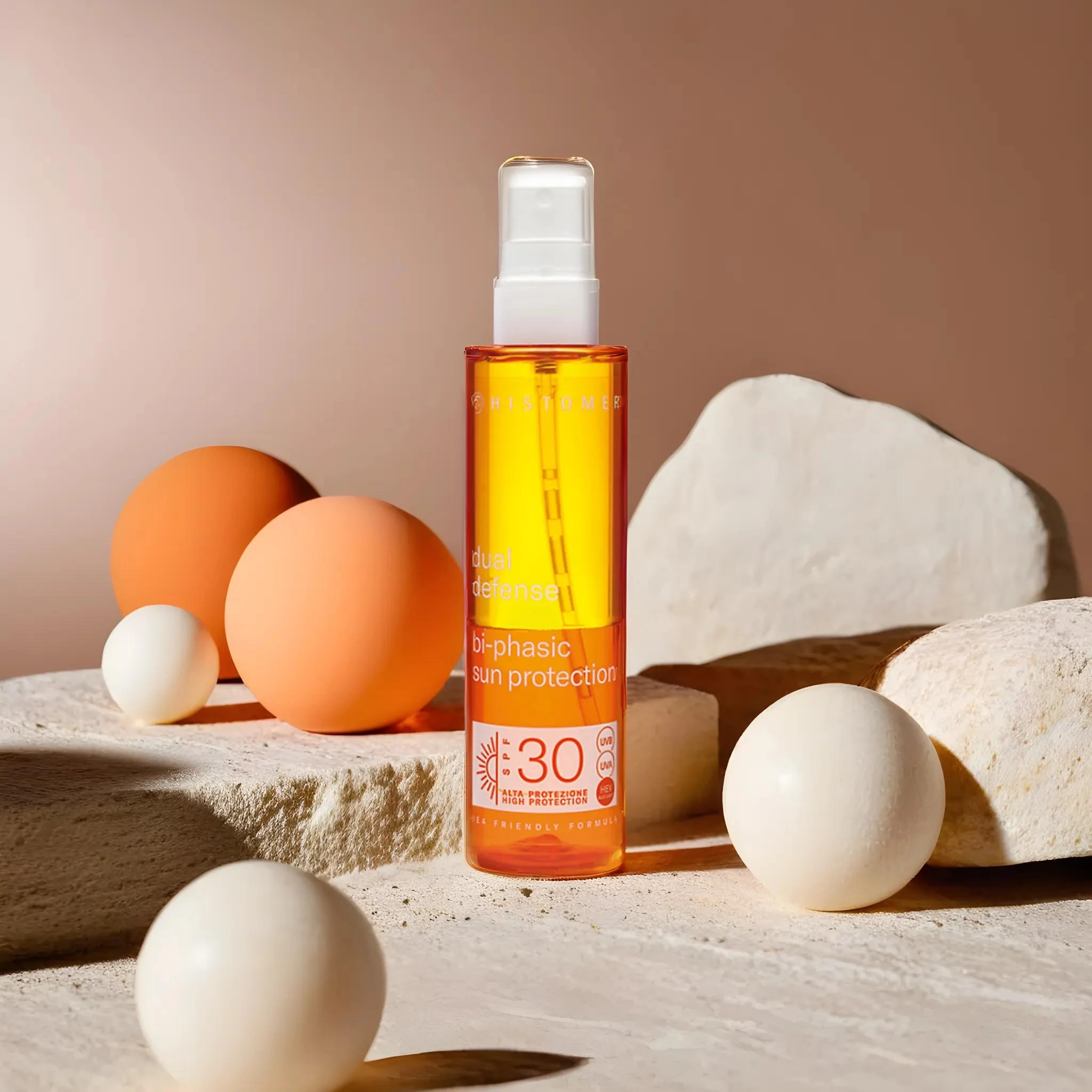 фото HISTAN Двухфазная эмульсия-спрей солнцезащитная DUAL DEFENSE SPF 30 HISTOMER, 200 мл в интернет магазине косметики Стикс 2