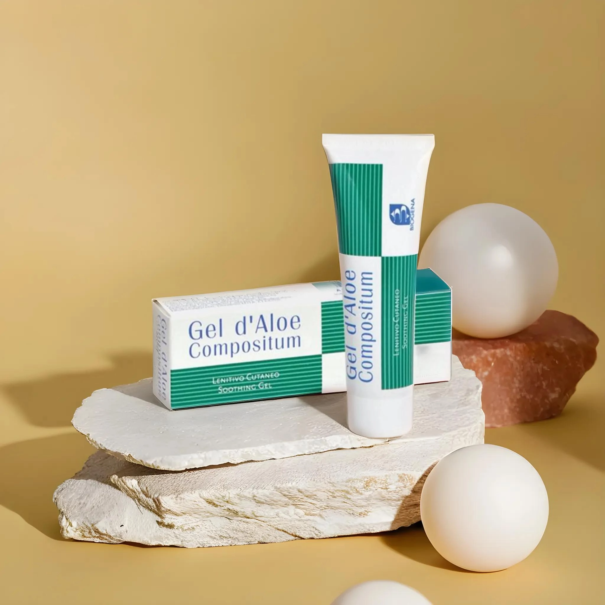 фото Успокаивающий и восстанавливающий гель для лица с алоэ BIOGENA, 30 мл в интернет магазине косметики Стикс 2