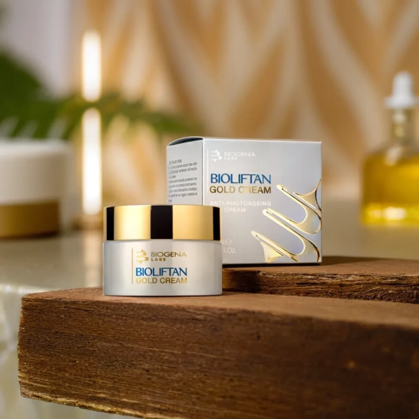 фото Омолаживающий золото-пептидный крем для лица SPF30 BIOGENA, 50 мл в интернет магазине косметики Стикс 2 фото Омолаживающий золото-пептидный крем для лица SPF30 BIOGENA, 50 мл в интернет магазине косметики Стикс 2