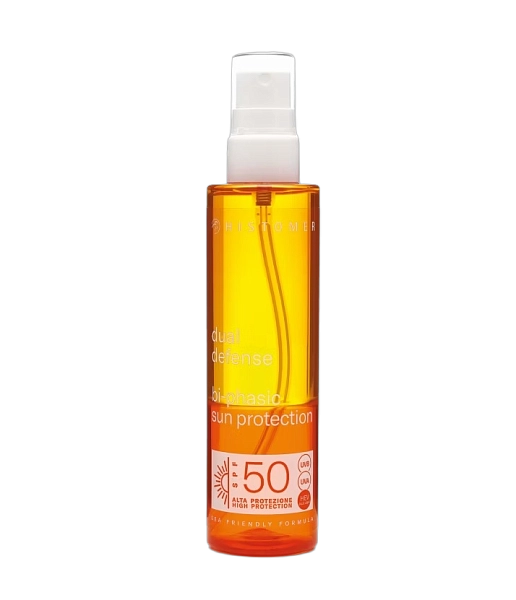 HISTAN Двухфазный солнцезащитный спрей DUAL DEFENSE SPF 50 HISTOMER, 200 мл