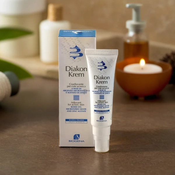 DIAKON Противовоспалительный антибактериальный крем для лица BIOGENA , 30 мл