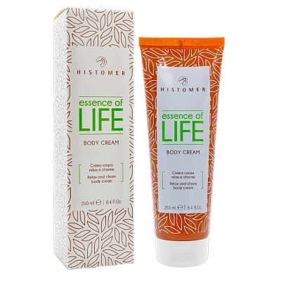 ESSENCE OF LIFE Питательный аромакрем для тела на основе эфирных масел HISTOMER, 250мл