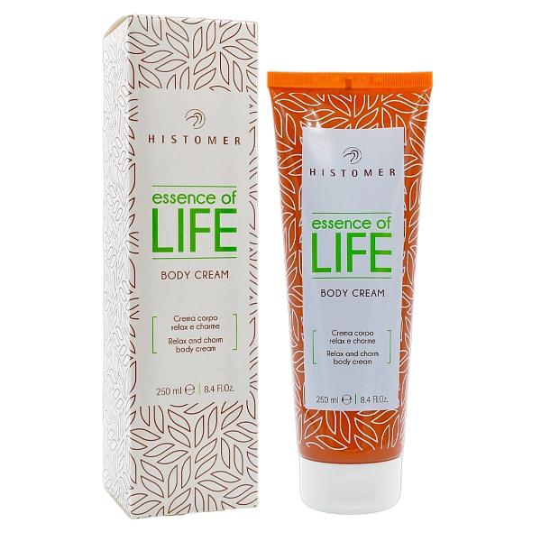 ESSENCE OF LIFE Питательный аромакрем для тела на основе эфирных масел HISTOMER, 250мл