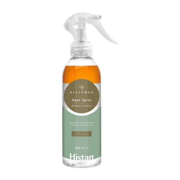 HISTAN BRONZE & FRESH SPF6 Двухфазный спрей для загара с защитой от пигментации HISTOMER, 400 мл HISTAN BRONZE & FRESH SPF6 Двухфазный спрей для загара с защитой от пигментации HISTOMER, 400 мл