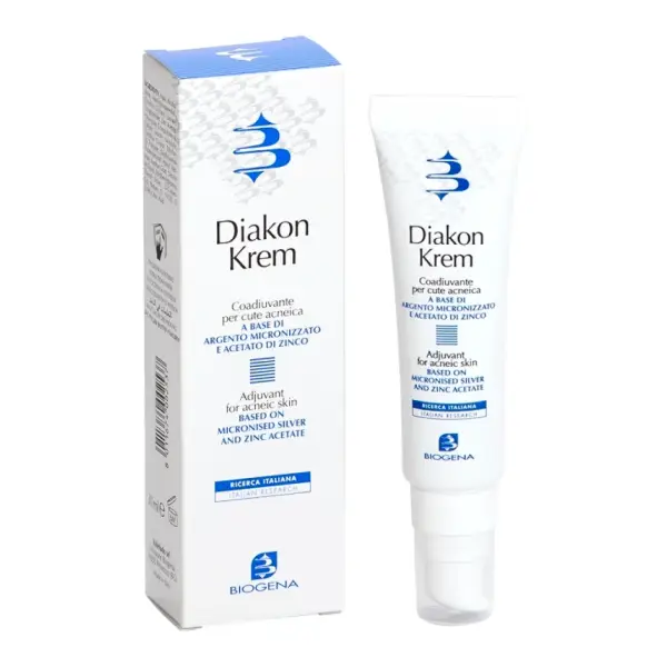 DIAKON Противовоспалительный антибактериальный крем для лица BIOGENA , 30 мл