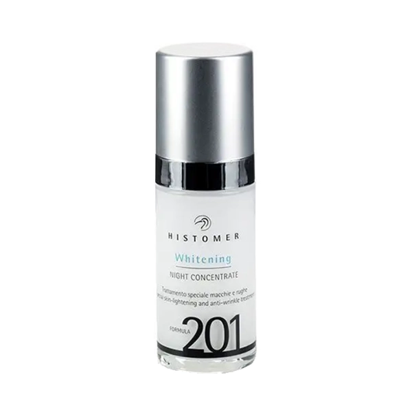 фото FORMULA 201 WHITENING Ночной концентрат для сияния и ровного тона кожи лица HISTOMER, 30 мл в интернет магазине косметики Стикс фото FORMULA 201 WHITENING Ночной концентрат для сияния и ровного тона кожи лица HISTOMER, 30 мл в интернет магазине косметики Стикс
