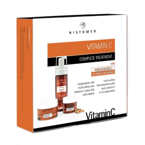 VITAMIN C Комплексный омолаживающий набор (мусс, дневной крем SPF15, жемчужины красоты) HISTOMER