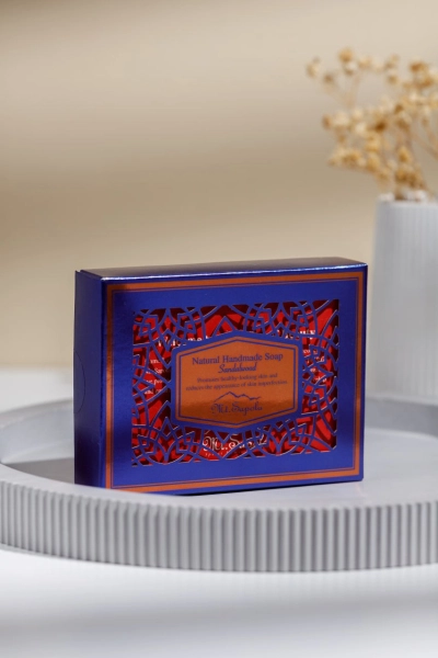 фото Питательное органическое мыло САНДАЛ MT.SAPOLA, 120 гр в интернет магазине косметики Стикс 2