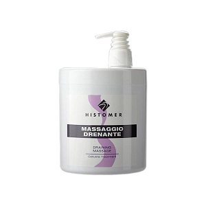 BODY MASSAGE DRENANTE Профессиональный дренажный массажный крем (с дозатором) HISTOMER, 1000 мл