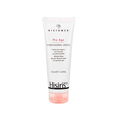 HISIRIS PRO AGE Профессиональный омолаживающий крем для чувствительной кожи SPF10 HISTOMER, 125 мл