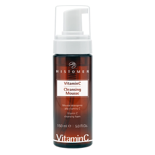 VITAMIN C Очищающий мусс для умывания с эффектом сияния HISTOMER, 150 мл