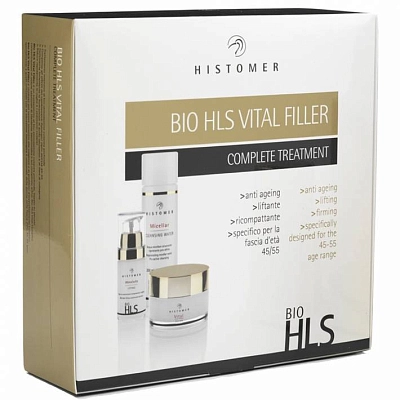 BIO HLS VITAL 45+ Комплексный набор для зрелой кожи (мицеллярная вода, дневной крем, лифтинг-концентрат) HISTOMER