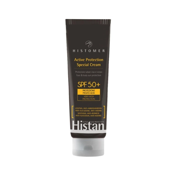фото HISTAN SPF 50+ Омолаживающий солнцезащитный крем для лица и тела HISTOMER, 100 мл в интернет магазине косметики Стикс фото HISTAN SPF 50+ Омолаживающий солнцезащитный крем для лица и тела HISTOMER, 100 мл в интернет магазине косметики Стикс
