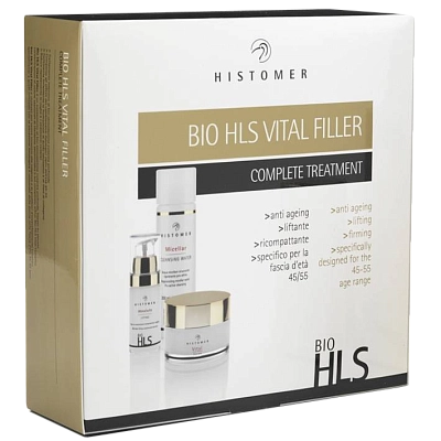 BIO HLS VITAL 45+ Комплексный набор для зрелой кожи (мицеллярная вода, дневной крем, лифтинг-концентрат) HISTOMER