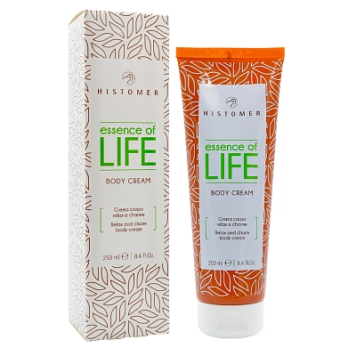 ESSENCE OF LIFE Питательный аромакрем для тела на основе эфирных масел HISTOMER, 250мл