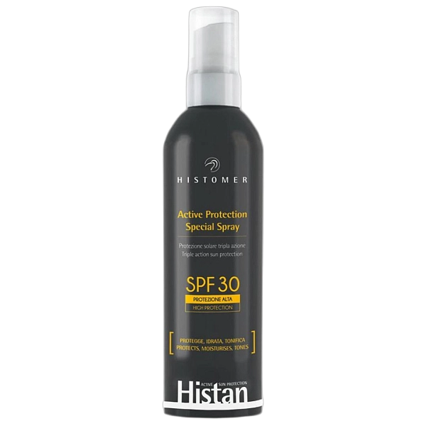 SPF 30 HISTAN Спрей лифтинг и антипигмент солнцезащитный HISTOMER, 200 мл