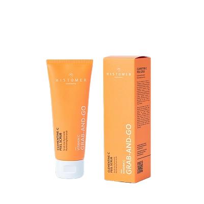 NEW VITAMIN C, Энзимно-сахарный скраб с экстрактом Клементина HISTOMER, 75 мл