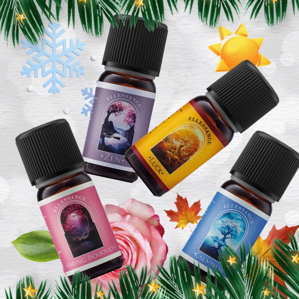 фото Набор смесей эфирных масел "4 сезона" Ellessance в интернет магазине косметики Стикс
