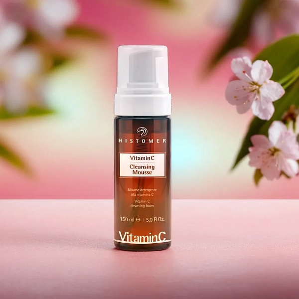 VITAMIN C Очищающий мусс для умывания с эффектом сияния HISTOMER, 150 мл фото 2