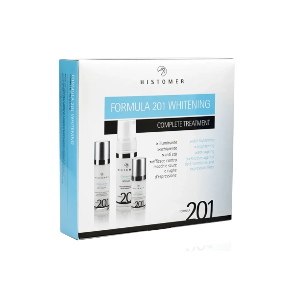 FORMULA 201 WHITENING Комплексный омолаживающий набор для сияния кожи ( мусс, дневной крем SPF20, ночной концентрат ) HISTOMER FORMULA 201 WHITENING Комплексный омолаживающий набор для сияния кожи ( мусс, дневной крем SPF20, ночной концентрат ) HISTOMER