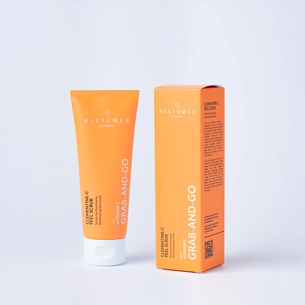 NEW VITAMIN C, Энзимно-сахарный скраб с экстрактом Клементина HISTOMER, 75 мл фото 2
