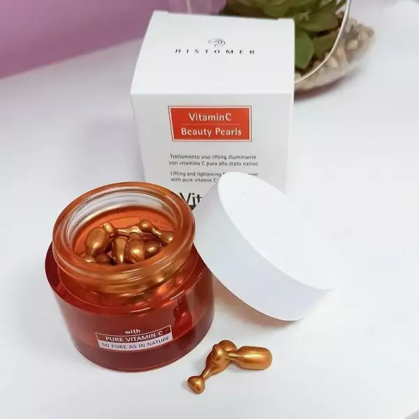 фото VITAMIN C Омолаживающие жемчужины красоты для лица (30 монодоз) HISTOMER в интернет магазине косметики Стикс 2